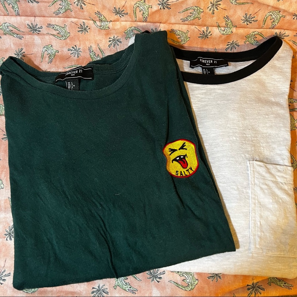 Salty 👅👅 Forever 21 Mens Tops